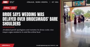Jimalalud: Bride Says Wedding Was Delayed Over Bridesmaids’ Bare Shoulders; Parish Apologizes