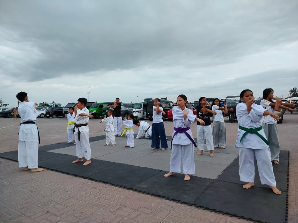 Martial arts and sports sessions at Pantawan People's Park, February 20, 2026. (BNNO)