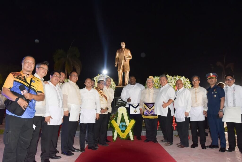 Guests at the unveiling of the Dr. José Rizal monument at Pantawan, September 30, 2024. (BNNO)