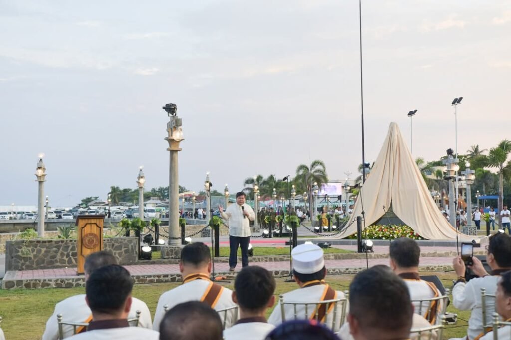 The unveiling program at Pantawan People's Park, September 30, 2024. (BNNO)