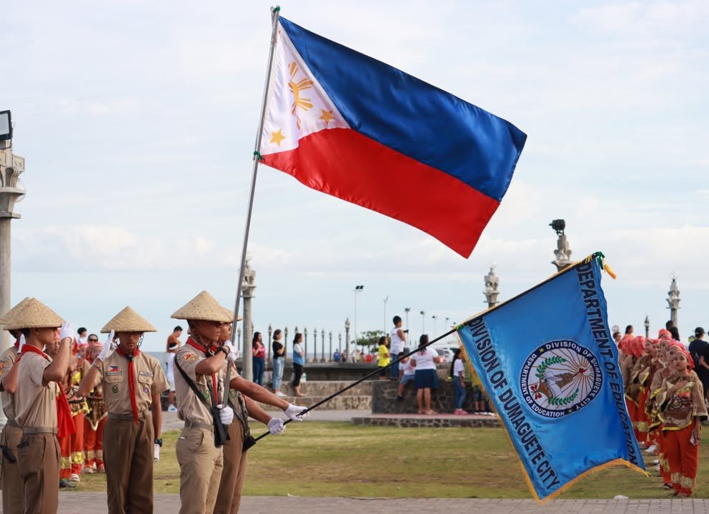 The parade of schools at the opening of the 2025 Palarong Panlungsod, February 10, 2025. (BNNO)