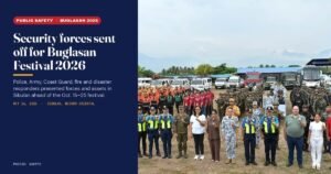 Sibulan: Negros Oriental Forces Deploy for Buglasan 2026