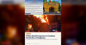 Police detail response to Canlaon booth fire at Buglasan; 8 of 9 injured still in hospital, health office says