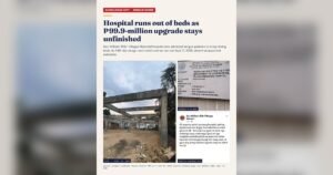 Guihulngan Hospital Overflows With Dengue Cases as ₱99.9-M Building Sits Unfinished